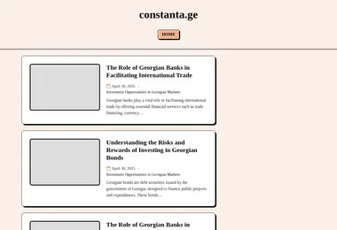 Скриншот constanta.ge