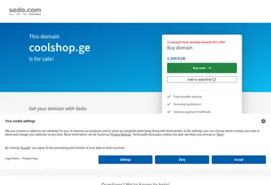 Screenshot of coolshop.ge