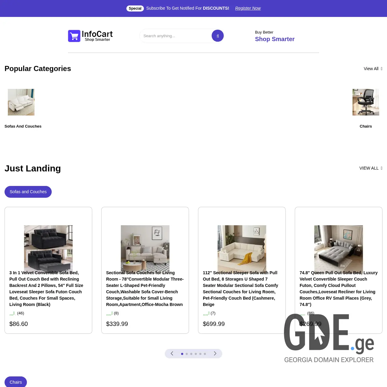 Screenshot of the site copilot.ge at 2025-12-07