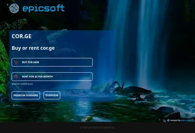 Скриншот cor.ge