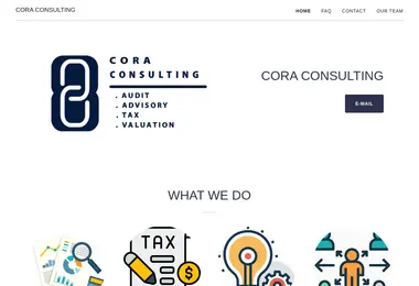 Скриншот cora.ge