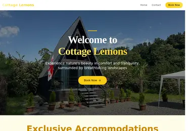 Скриншот cottagelemons.ge