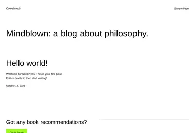 Screenshot of cowellmedi.ge