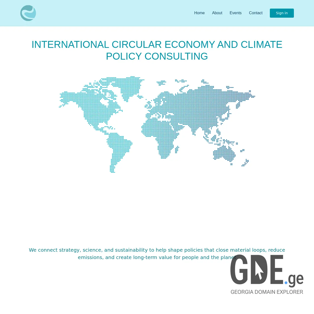 Screenshot of the site cpc.ge at 2025-12-14