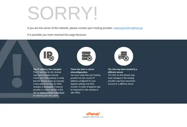 Screenshot of crafthub.ge