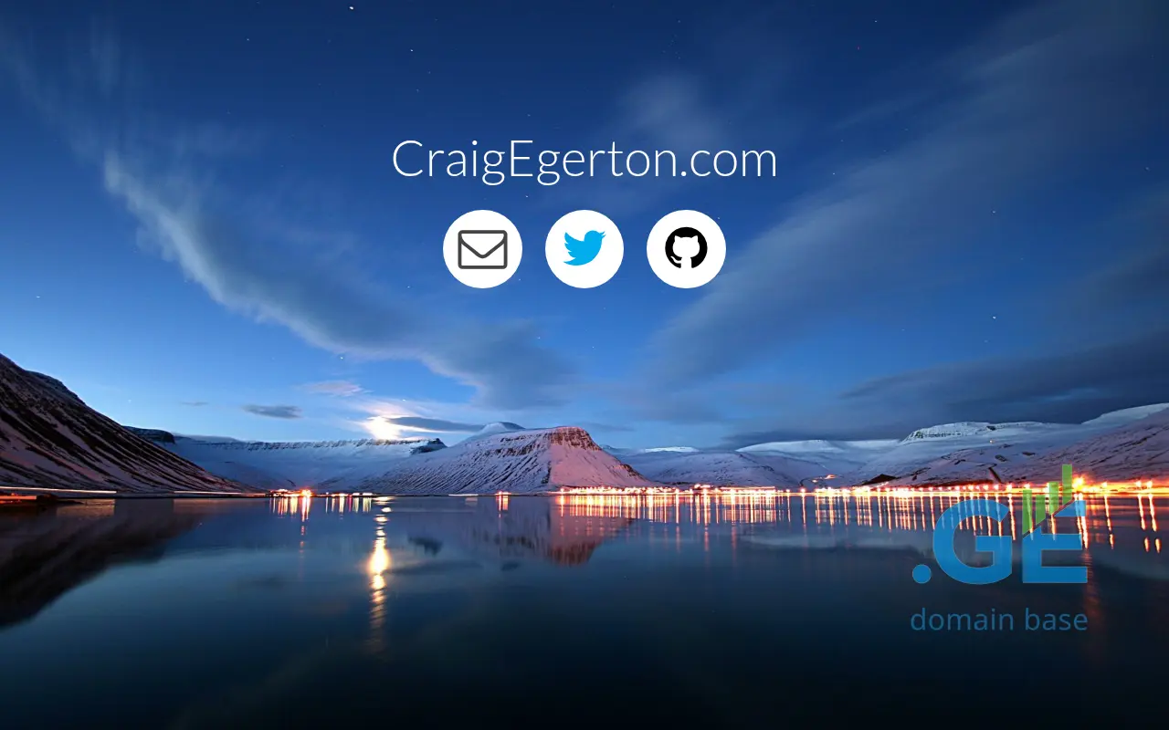 Screenshot of the site craige.ge at 2025-10-05