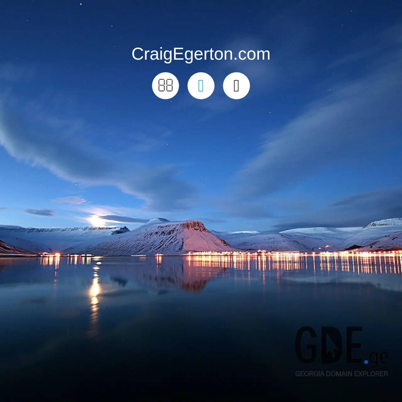 Screenshot of the site craige.ge at 2025-12-07