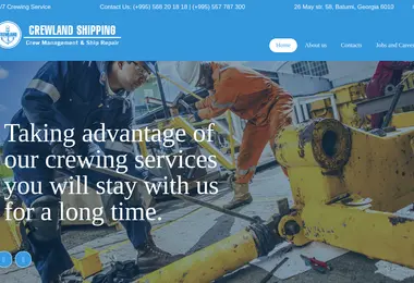 Скриншот crewland.ge