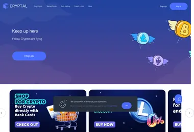 Screenshot of cryptal.ge