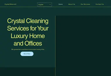 Screenshot of crystalcleaning.ge