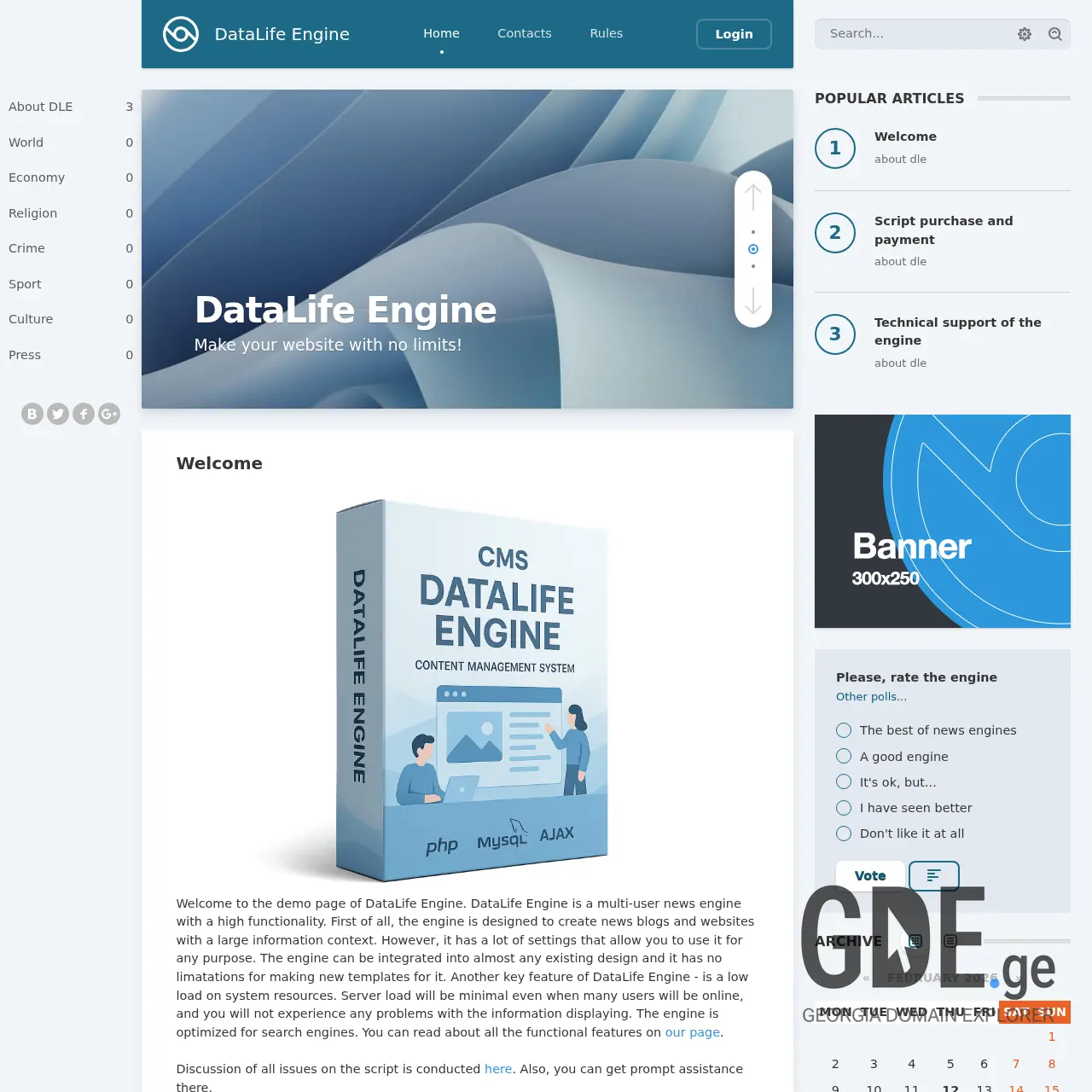 Screenshot of the site csgo.ge at 2026-02-28