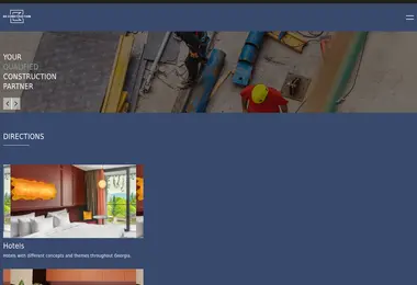 Screenshot of cunstruction.ge
