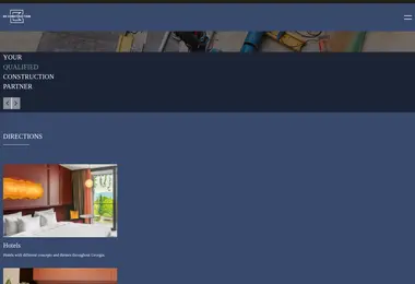 Screenshot of cunstruction.ge