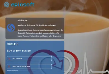 Screenshot of cus.ge