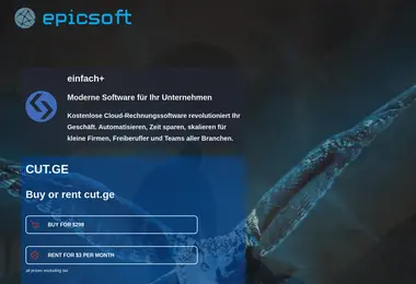 cut.ge-ის ეკრანის სურათი
