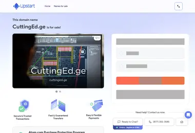 Скриншот cuttinged.ge