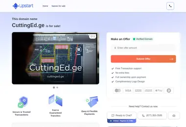 Скриншот cuttinged.ge