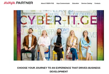 Скриншот cyber-it.ge