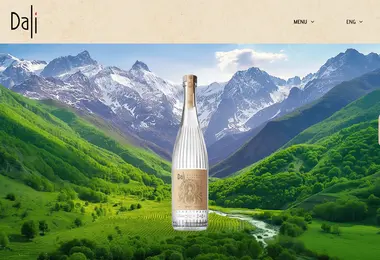 Screenshot of dali.ge