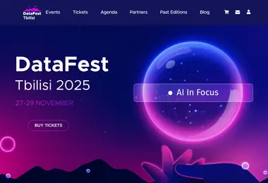 datafest.ge-ის ეკრანის სურათი