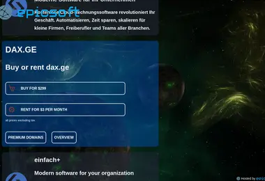 Screenshot of dax.ge