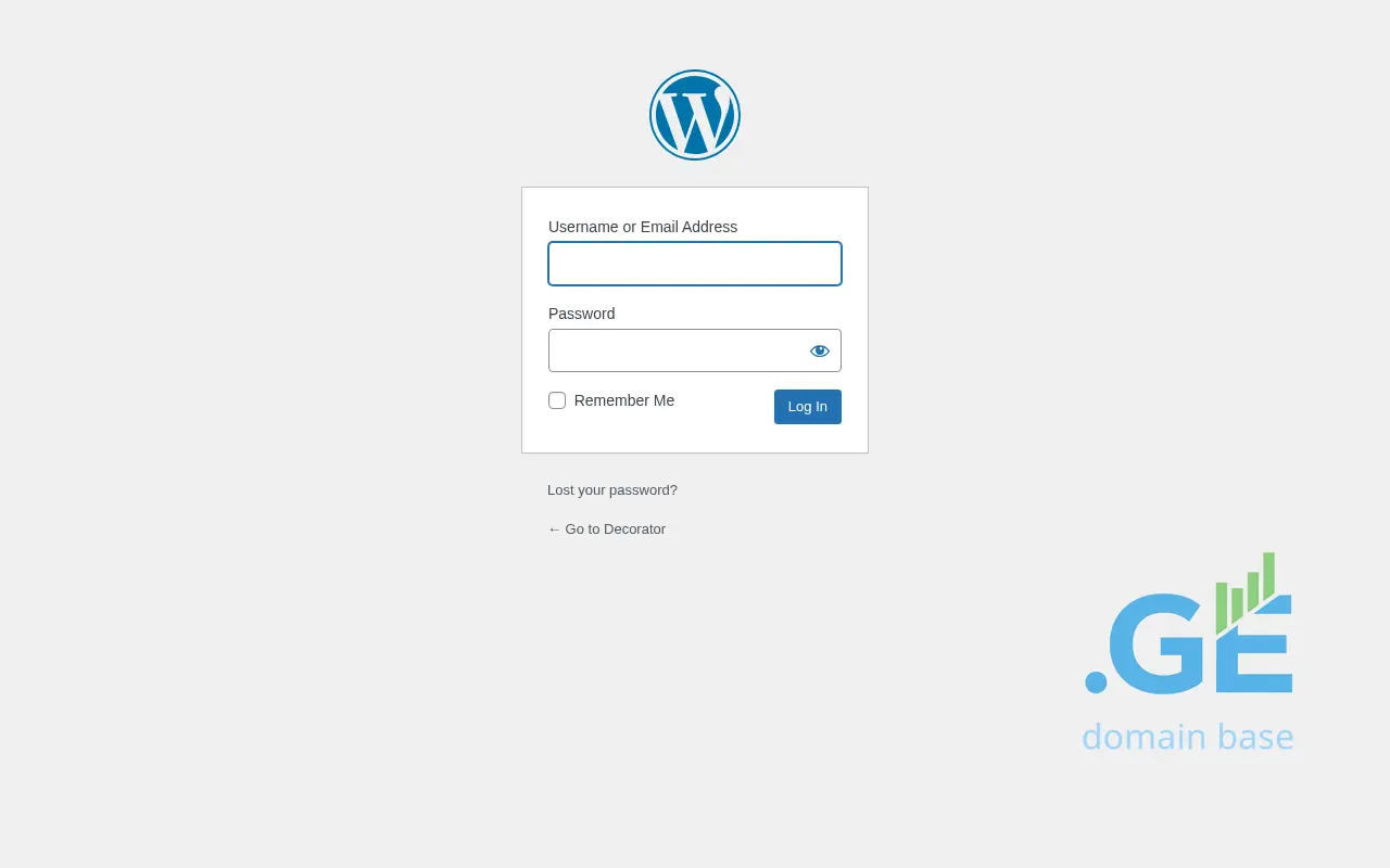 Screenshot of the site decorator.ge