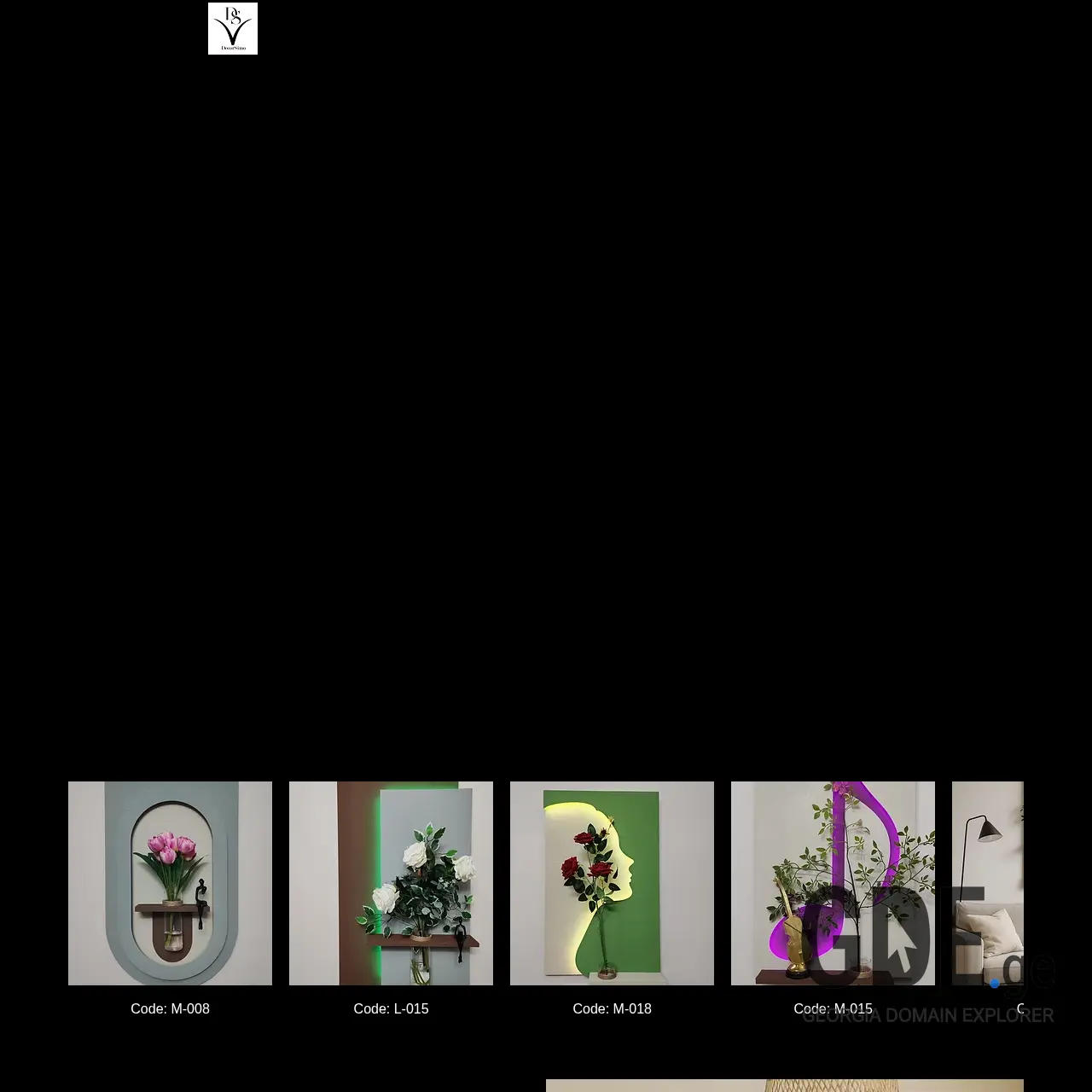 Screenshot of the site decorsimo.ge at 2025-12-15