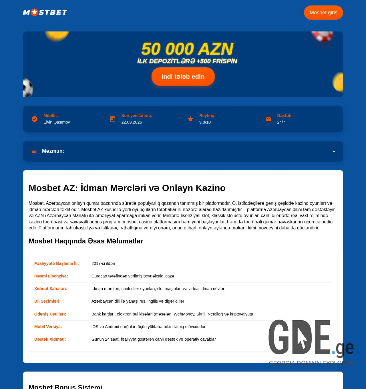 Screenshot of the site dedoplistskaro.ge at 2025-12-03