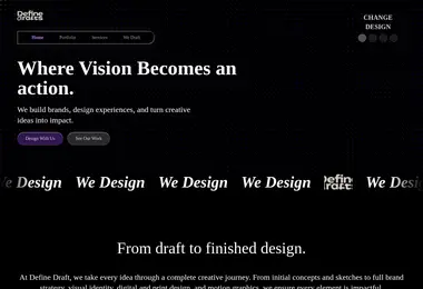 Screenshot of definedrafts.ge