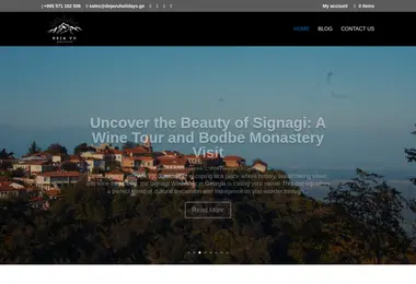 Скриншот dejavuholidays.ge