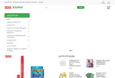 dekori.ge-ის ეკრანის სურათი