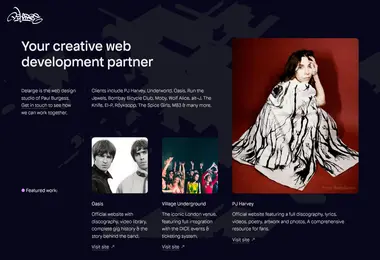 Screenshot of delar.ge