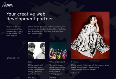 Screenshot of delar.ge