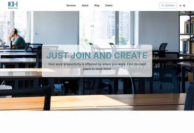 Screenshot of delisihub.ge
