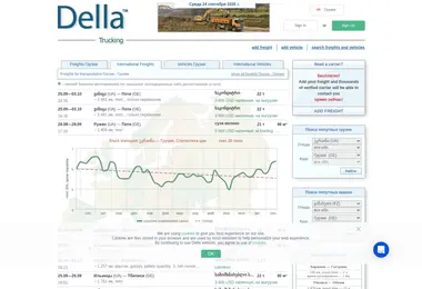 Screenshot of della.com.ge