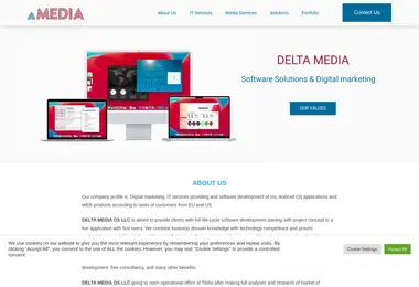 deltam.ge-ის ეკრანის სურათი