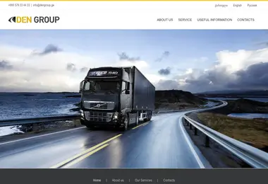 Screenshot of dengroup.ge