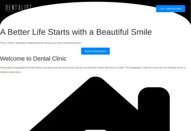 Screenshot of dentalist.ge