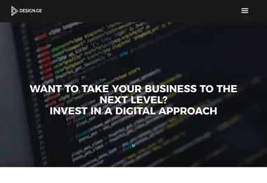 Screenshot of design.ge
