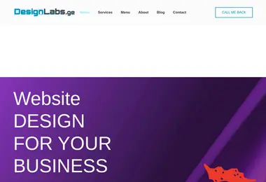Screenshot of designlabs.ge