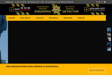 Screenshot of detector.ge