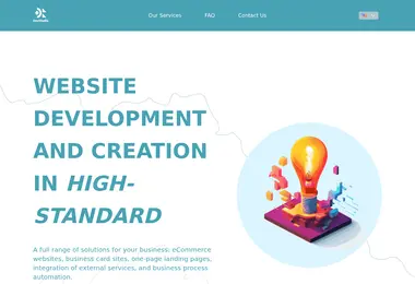 Screenshot of devstudio.ge