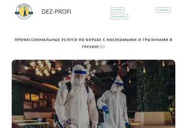 dezprofi.ge-ის ეკრანის სურათი