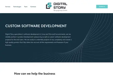 digi-story.ge-ის ეკრანის სურათი