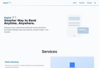 Screenshot of digital24.ge
