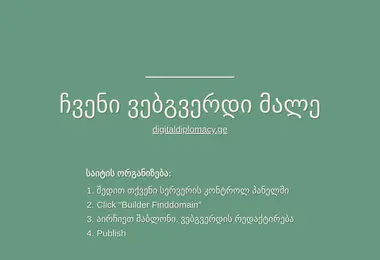 Screenshot of digitaldiplomacy.ge