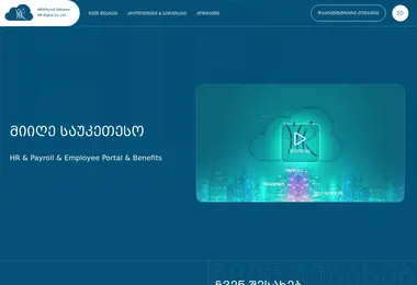 Screenshot of digitalhr.ge