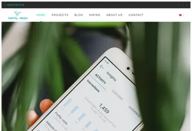 Скриншот digitalmedia.ge