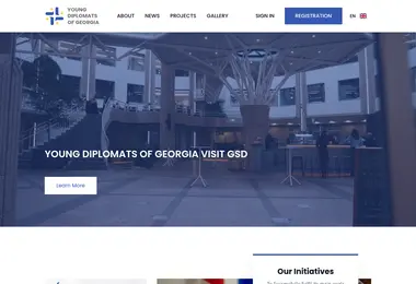 diplomats.ge-ის ეკრანის სურათი