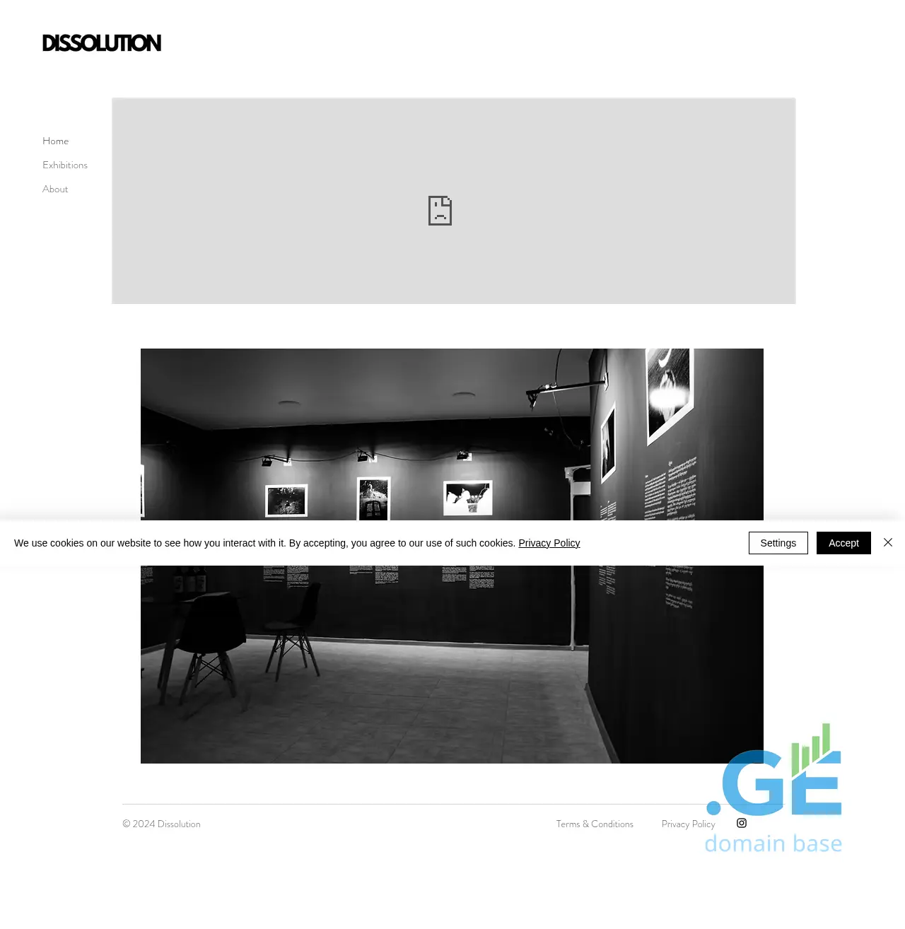 Screenshot of the site dissolution.ge at 2025-10-05